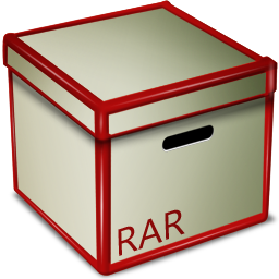 RAR Box Icon 256x256 png